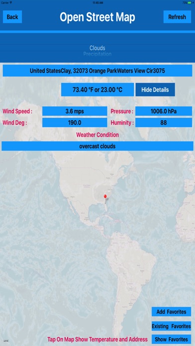 Weather maps of the World MGR screenshot 4