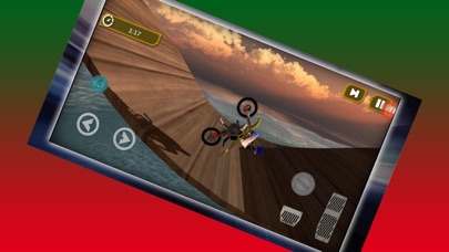 3D 自行车特技赛车 screenshot 3