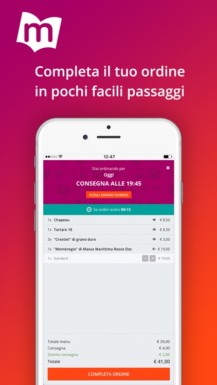 Mymenu Ristoranti a domicilio