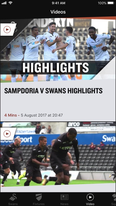 Swansea City capture d'écran 4