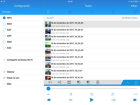 Voice Recorder,Voice Memos PRO screenshot 2