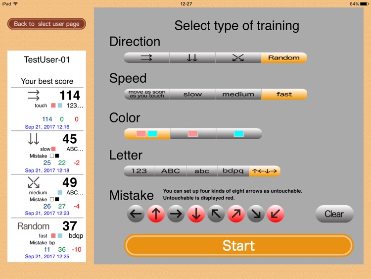 Vision Training 1
