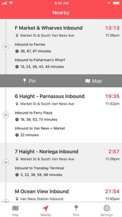 Muni Watch Transit App