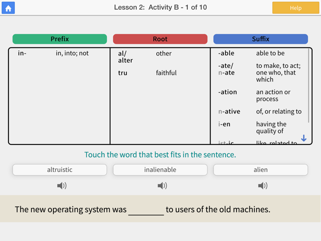 Word Roots Level 2(圖3)-速報App