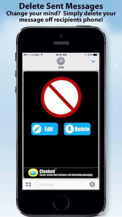 Cloaked for iMessage