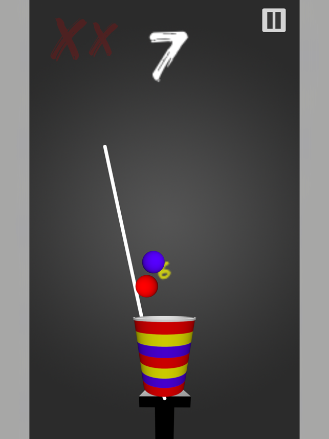 Ball to Cup, game for IOS