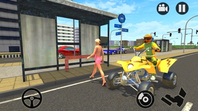 Modern City ATV Quad Bike Taxi screenshot 4