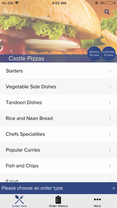 How to cancel & delete Castle Pizzas from iphone & ipad 1