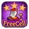 Our game is a 100% free classic FreeCell solitaire with three difficulty levels and random deals