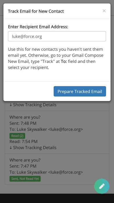 Track - Email Tracking screenshot 3