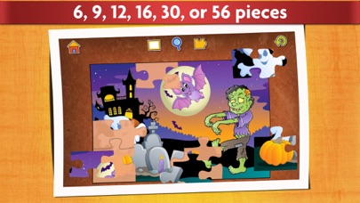 Halloween Kids Jigsaw Puzzles screenshot 2