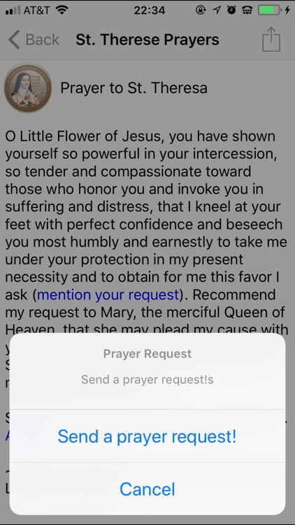 Saint Therese Prayers