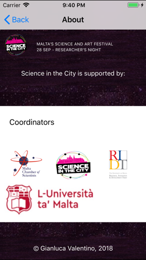 Science in the City Malta 2018(圖3)-速報App