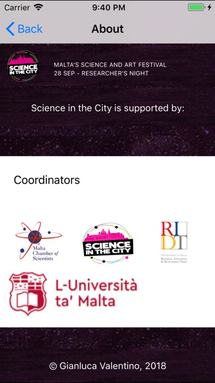 Science in the City Malta 2018