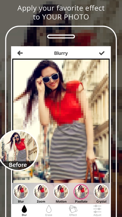 How to cancel & delete Blurry: Blur Photo Effects from iphone & ipad 2