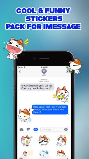 Cute Japanese Cat Stickers(圖2)-速報App