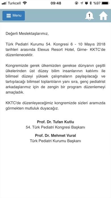 54. Türk Pediatri Kongresi screenshot 4