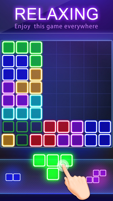 Block Puzzle -Glow Puzzle Game - App voor iPhone, iPad en ...