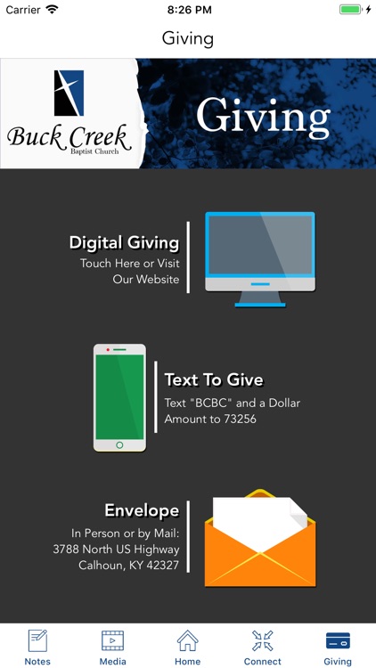 Buck Creek Baptist Church screenshot-7
