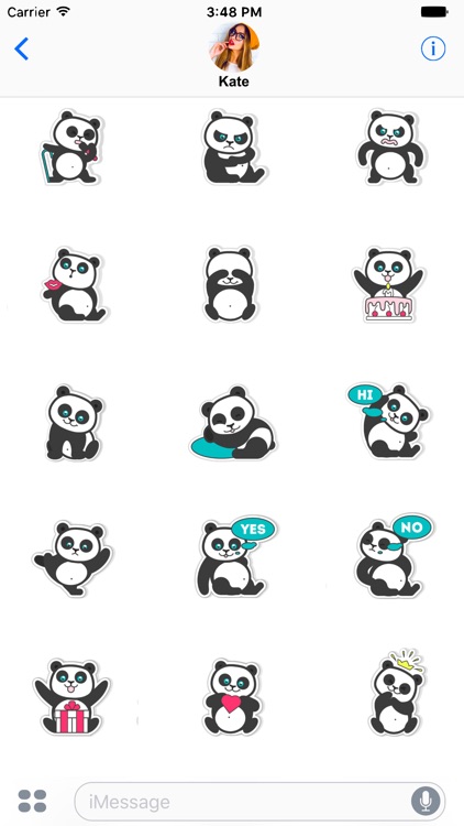 Pandamoji - stickers for message