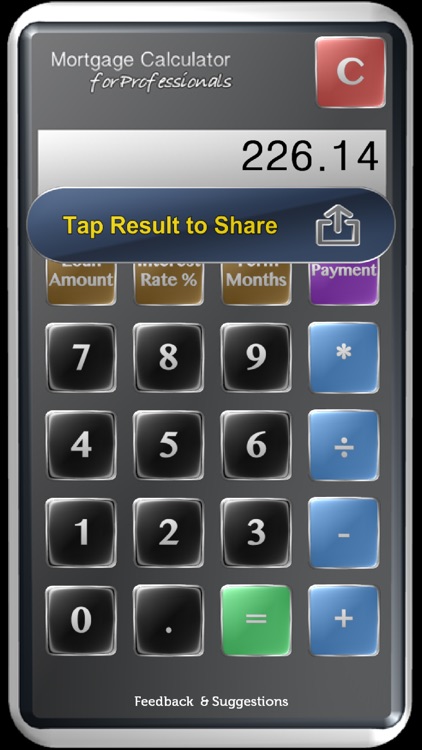 Mortgage Calculator for Professionals