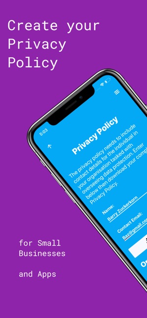 Privacy Policy Generator(圖1)-速報App