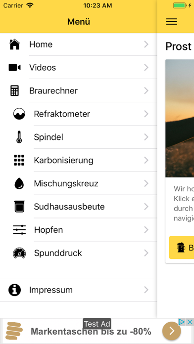 How to cancel & delete Bier brauen & Bier Rezepte from iphone & ipad 1