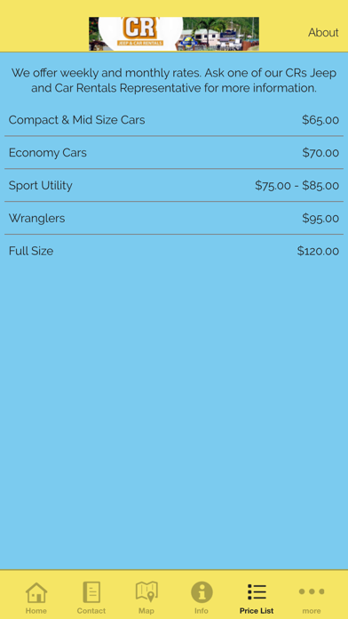 How to cancel & delete CR'S Jeep and Car Rentals from iphone & ipad 4