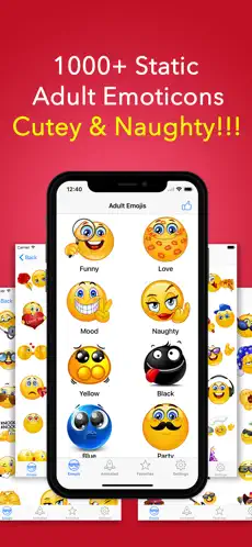 Ergreifen 1 Adult Emoji Animated Emoticons iphone