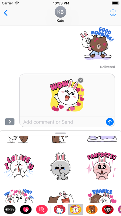 Birdie Cute Stickers for Texts screenshot 2