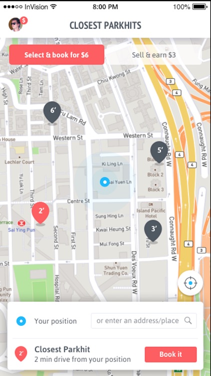 ParkHit - Find a parking spot