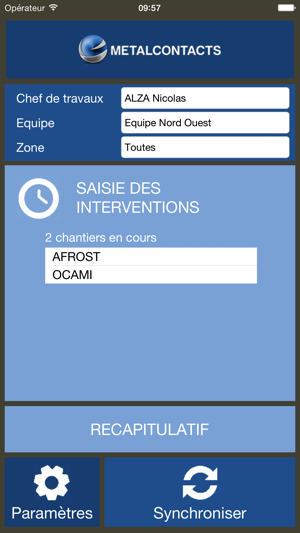 MetalContacts Suivi Chantier(圖1)-速報App