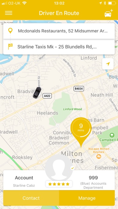 Starline Taxis Milton Keynes screenshot 2