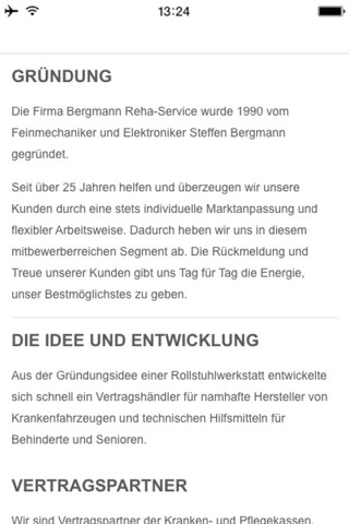 Bergmann Reha-Service screenshot 2