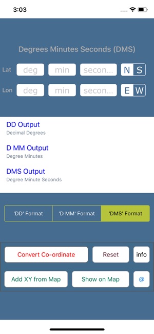 Coordinate Converter DD DMS(圖6)-速報App