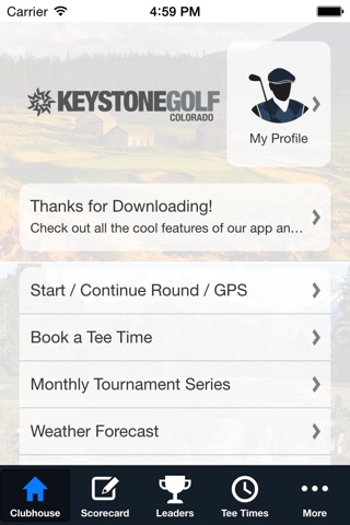 Keystone Golf Colorado screenshot 2
