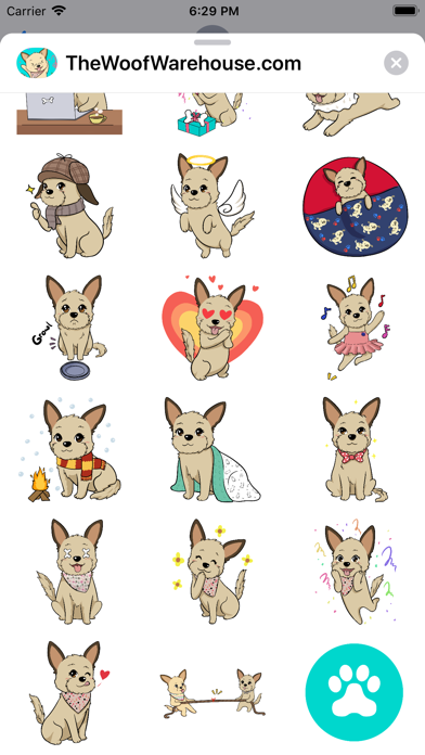 Dog Stickers by Woof Warehouse screenshot 4