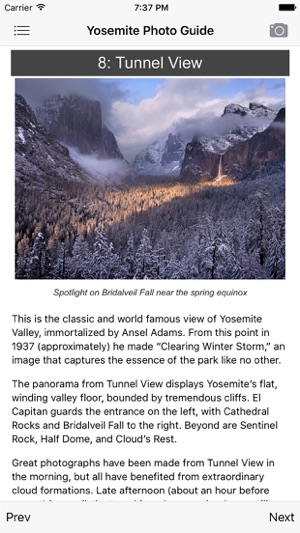 Yosemite Photographer's Guide(圖5)-速報App