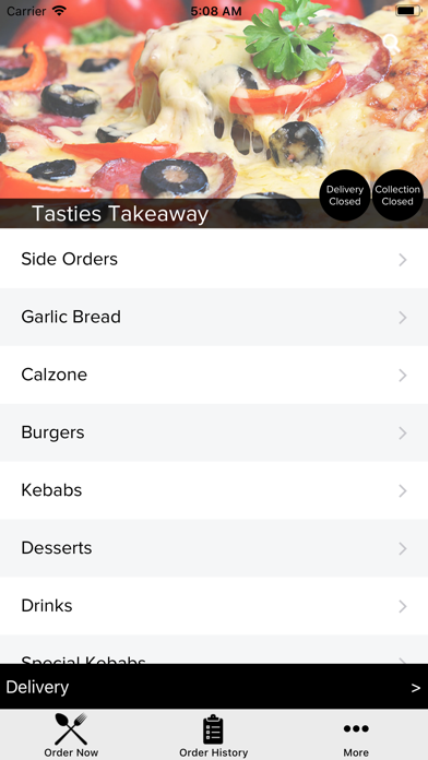 Tasties Takeaway screenshot 2
