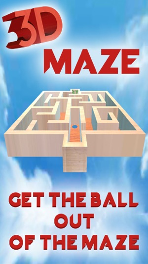 3D Wooden Classic Labyrinth  Maze Games 