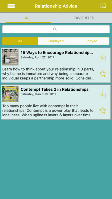How to cancel & delete Relationship Advice from iphone & ipad 2