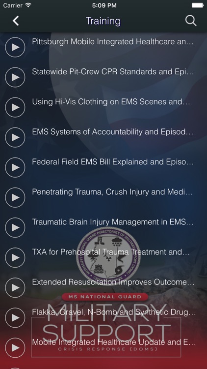 NGMS Guard Military Support