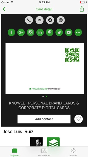 Knowee Digital Business Cards(圖3)-速報App