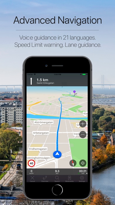 Sweden Offline Navigation screenshot 4