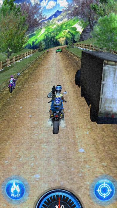 Road X Rider Motorcycle Battle screenshot 2