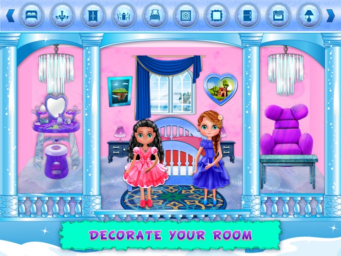 Ice Doll House Decoration Home