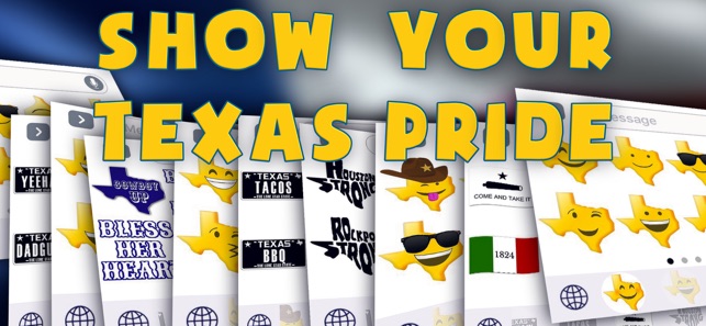 Texas Emoji - Texan Stickers(圖1)-速報App