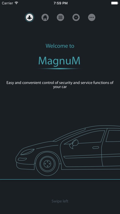 MagnuM GSM car alarm system