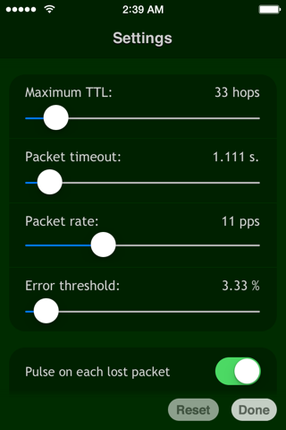 Nice Trace - Traceroute - náhled