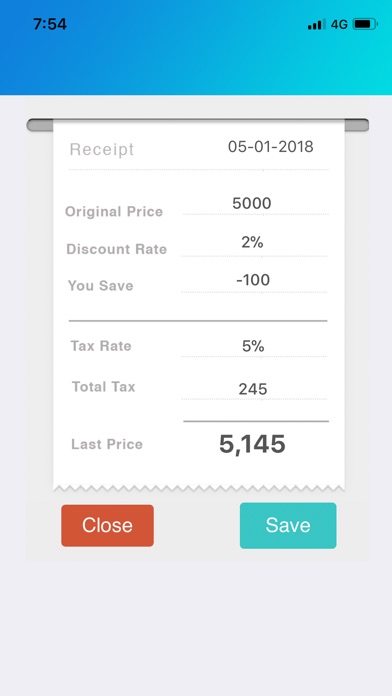Tax & Sales Calc screenshot 2